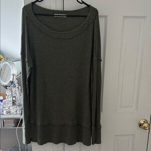 We The Free Sage Knit Top